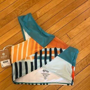 Nani Swimwear Ray Patchwork Crop - Size Small